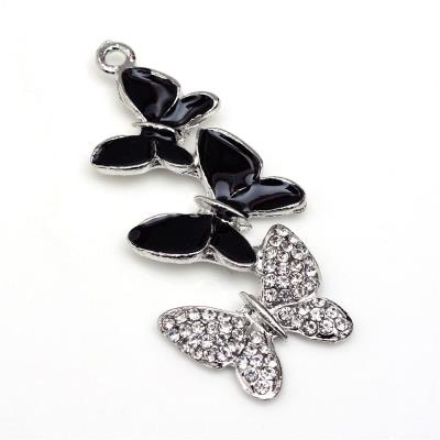 Charm grande con strass - Modello 75