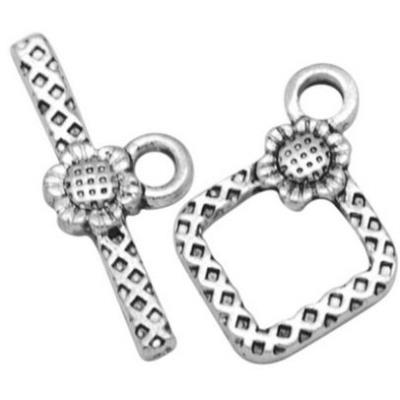 6 Chiusure composte con girasole