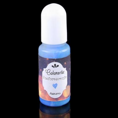 Colorante Fosforescente per resina uv - Azzurro
