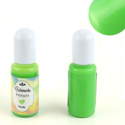 Colorante Perlato per resina uv - Verde