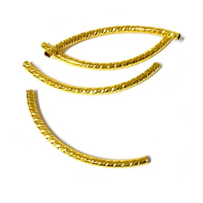 4 Distanziatori a tubo dorati - Mod. 1