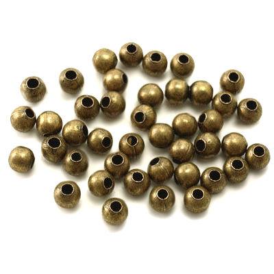 100 Distanziatori tondi bronzo