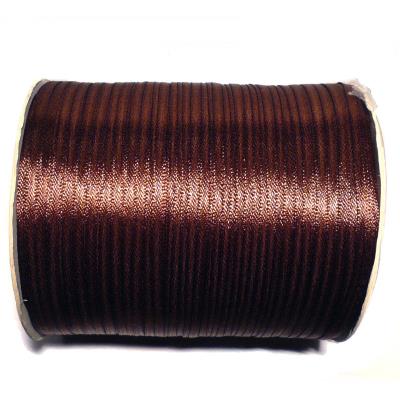 1 metro Doppio Raso - Colore: MARRONE