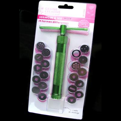 Estrusore a vite - claygun con 19 dischi inclusi