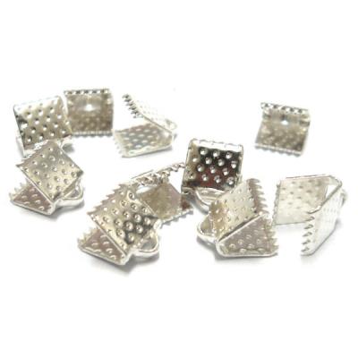 10 Fermanastro argento - 6mm