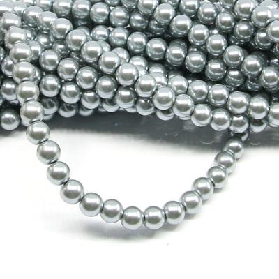 1 filo di perle rinascimento da 6mm - colore: ARGENTO