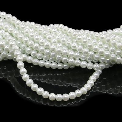 1 filo di perle rinascimento da 6mm - colore: BIANCO