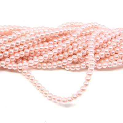 1 filo di perle rinascimento da 4mm - colore: ROSA CIPRIA