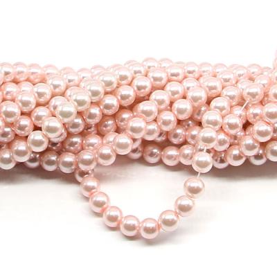 1 filo di perle rinascimento da 8mm - colore: ROSA CIPRIA