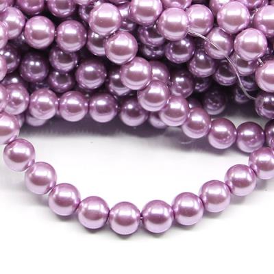 1 filo di perle rinascimento da 10mm - colore: LILLA