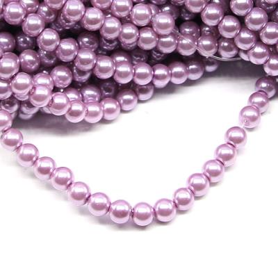 1 filo di perle rinascimento da 6mm - colore: LILLA