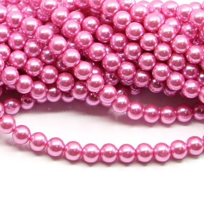 1 filo di perle rinascimento da 8mm - colore: ROSA
