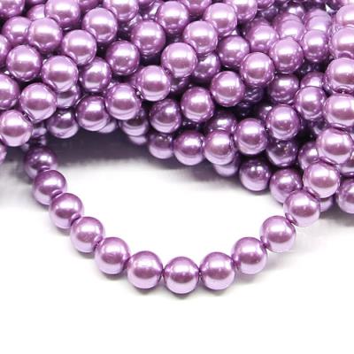 1 filo di perle rinascimento da 10mm - colore: VIOLETTO