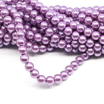 1 filo di perle rinascimento da 8mm - colore: VIOLETTO