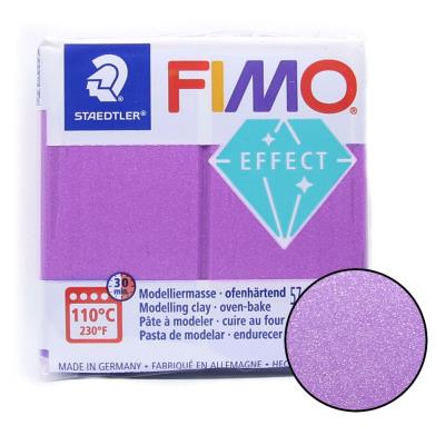 Fimo soft effect 57gr n. 61 - LILLA METALLICO 