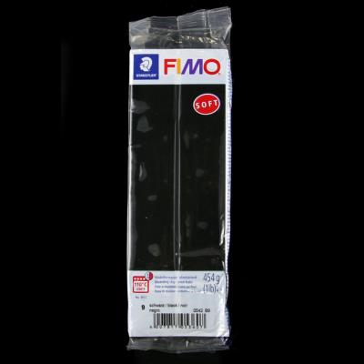 Fimo soft 454gr n. 09 - NERO