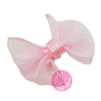 10 Fiocchetti pronti organza - Colore: ROSINA