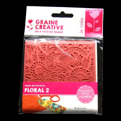 Foglio texture molto a rilievo  - FLORAL 2