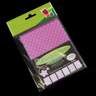 Plastica Pazza Motivi Rosa - confezione: 6 fogli