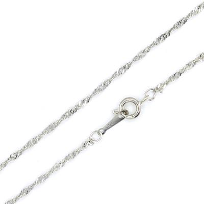 Collana pronta in color argento - Mod. 10