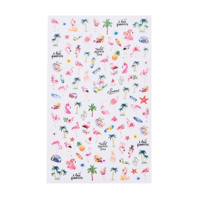 Disegni decorativi per inclusioni - Mod. 11 - Fenicotteri & Summer