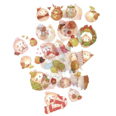 Disegni decorativi per inclusioni - Mod. 14 - Coniglietti tondi