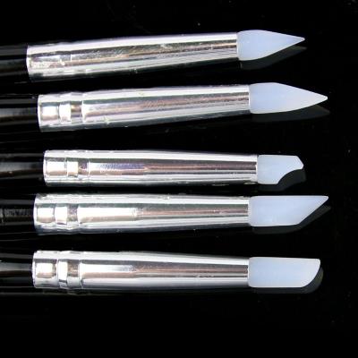 Pennelli piccoli per modellare in silicone