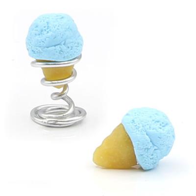Miniature - Cono Gelato - Mod. 01 - Azzurro Anice