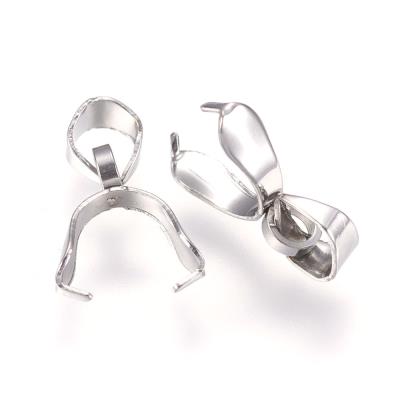 Ganci per ciondoli acciaio inox - 15mm