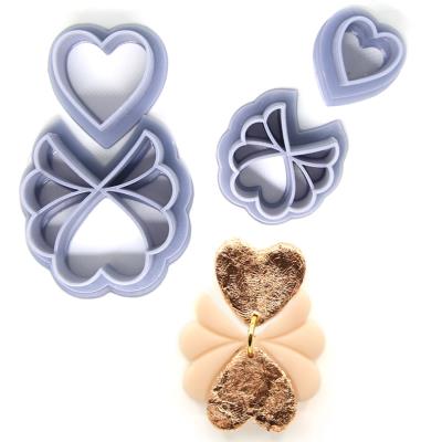 Set 4 cutter - Mod. 28 - Cuori a incastro