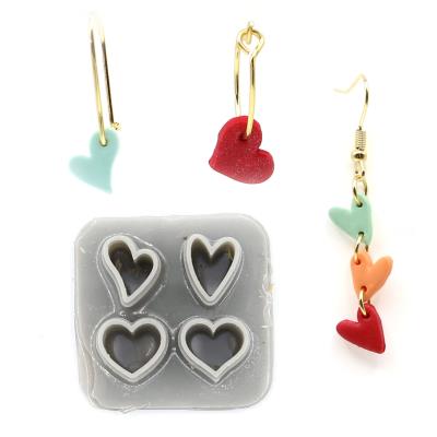 Set 4 cutter in 1 - Mod. 42 - 4 Mini Cuori Misti