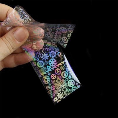 Motivo decorativo olografico - Mod. 6 - Ingranaggi