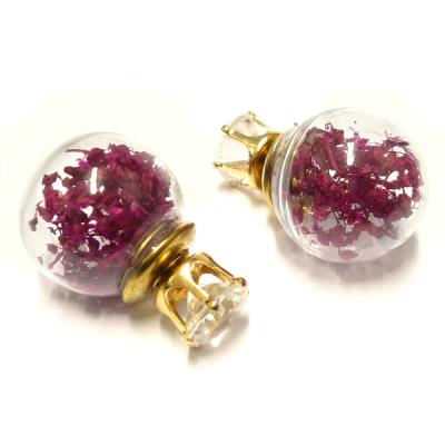 Orecchini MiniMondo - Mod. 02 Bordeaux