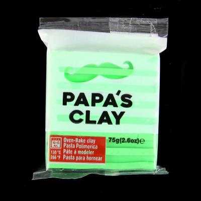 Papa's Clay 75gr - Colore: GREEN NEON - Verde Neon