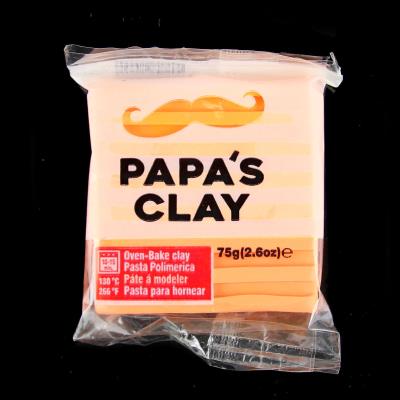 Papa's Clay 75gr - Colore: ORANGE NEON - Arancio Neon