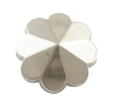 20 Perle metalliche fiore