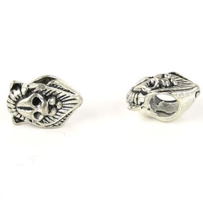 Perla metallica a foro largo - Mod. 57 - Leone