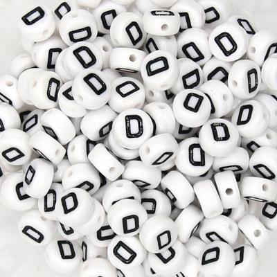 10 Perle Alfabeto Mod. 1 - Lettera: D