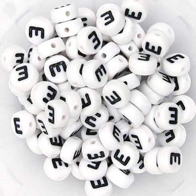 10 Perle Alfabeto Mod. 1 - Lettera: E