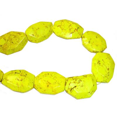 2 Perle aulite - mod. 13 - Colore: GIALLO