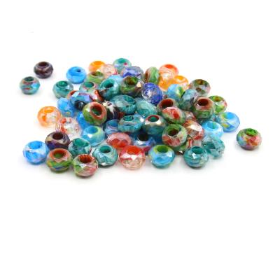 Lotto risparmio 5 perle foro largo - Onde e vortici