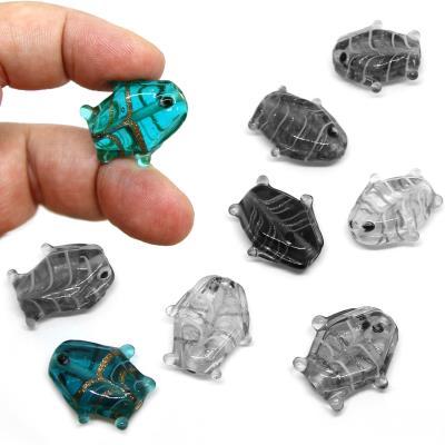 Perle a pesce in vetro lampwork - Scegli il colore