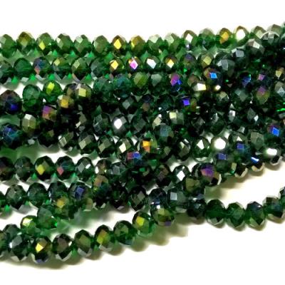 10 perle ovali - Mod.2 - colore: VERDE