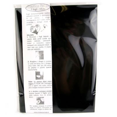 Plastica Pazza Mista- confezione: 2 bianco + 2 opaco + 2 cristallo + 1 nero