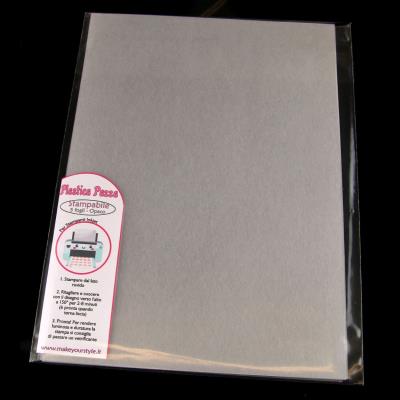 Plastica Pazza Stampabile Opaca - confezione: 5 fogli