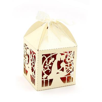 1 Scatola per bomboniere con nastro - Matrimonio - Mod. 2