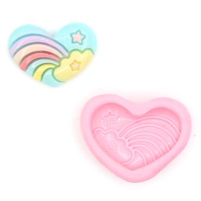 Stampo Cuore Arcobaleno 