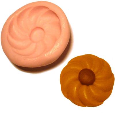 Stampo biscotto tondo con goccia di cioccolato