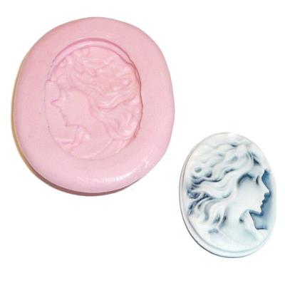 Stampo cammeo - Mod. 17 - 25x18mm