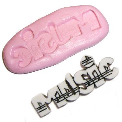 Stampo scritta music